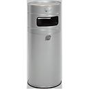 Combi-asbak H 100, zilver