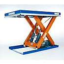 Compact scissor lift table TL 2000B, load capacity 2000 kg