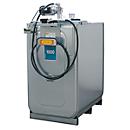 Compacte smeermiddelunit CEMO ECO UNI 1000, elektrische pomp voor verse olie, 4 m slang incl. slanghouder