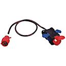 Compacte verdeelkast met toevoerkabel CEE-16 A, 5-polig, 1xCEE 16