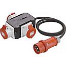 Compacte verdeelkast MIXO NECKAR CEE-16 A, 5-polig, 3xCEE, 400 V, AS-SCHWABE