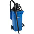 Complete set nat-droogzuiger, zonder gereedschapshouder, incl. grote afvalbak voor 120 l, 1 patroonfilter &amp; 1 vliesfilter, blauw