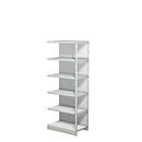 Complete stelling PROGRESS 500 T, aanbouwsectie, met achterwand, H 1900 x B 750 x D 440 mm