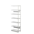 Complete stelling PROGRESS 500 T, aanbouwsectie, zonder achterwand, H 2250 x B 750 x D 340 mm
