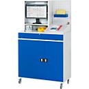 Computerkast type 1100T-M67, B 1100 x D 520 x H 1770 mm, verrijdbaar