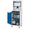 Computerkast type 650-M65, B 650 x D 520 x H 1770 mm, verrijdbaar