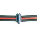 Conetor de cinta para postes de sinalização, preto