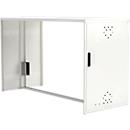 Conjunto de montagem para garagem de bicicletas BikeBox 1 G com telhado de duas pendentes