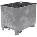 Container voor routetreinen type CS 80, 3-voudig stapelbaar, capaciteit 0,8 m³, tot 1000 kg, gegalvaniseerd