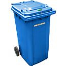Container voor vertrouwelijke documenten GMT, 240 l, blauw