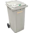 Container voor vertrouwelijke documenten GMT, 240 l, zilver