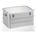 Contenants de transport, aluminium, 156 l