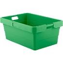 Contenedor apilable giratorio KS 18, 90 l, verde