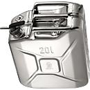 Conteneur de sécurité, en inox, 20 L, l. 175 x P 345 x H 470 mm