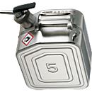 Conteneur de sécurité, en inox, 5 l, L 130 x P 200 x H 310 mm