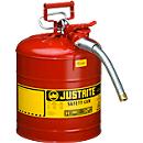 Conteneur de sécurité type II en tôle d’acier, 19,0 L