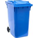 Conteneur GMT, 360 L, mobile, bleu