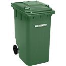 Conteneur GMT, 360 L, mobile, vert