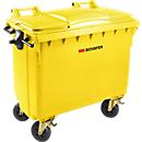 Conteneur poubelle MGB 660 FD, plastique, 660 L, jaune