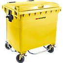 Conteneur poubelle MGB 770 FDP, plastique, 770 L, jaune