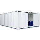 Contentor para produtos perigosos SAFE Tank 3000, isolado, RAL 9002 cinzento- branco, W 3050 x D 6520 x H 2520 mm