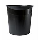 Corbeille à papier Loop HAN, 13 L, design moderne, noir