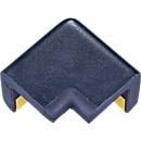 Cornière pour profilé de protection d'angle type H, L 42 x l. 22 mm, autocollant, mousse PU, 2 côtés, noir
