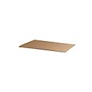 Corrugated card sheet, double wall, 75 x 108 cm, 10 pieces