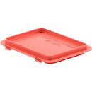 Couvercle avec crochets pour bac EURO EF-DH 21, rouge