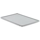 Couvercle avec crochets pour bac EURO EF-DH 64, gris