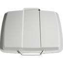 Couvercle pour poubelle de 90 litres, gris