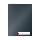 Couverture transparente Leitz® Cosy Privacy, opaque, A4, jusqu'à 40 feuilles, 3 compartiments et étiquette, 3 pièces, gris