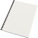 Couvertures pour perforelieuse, PP, pour page arrière, blanc