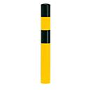Crash protection bollard, S90, for setting in concrete