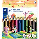 Crayons de couleurs Color Noris, 24 p.