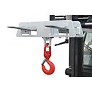 Crochet de levage LH 2, capacité de charge 7500 kg, galvanisé