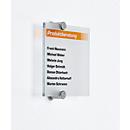 Crystal Sign door sign, acrylic glass, W 210 x H 297 mm, DIN A4