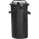Cubo de basura modular SME, volumen 50 l, con asa, antracita