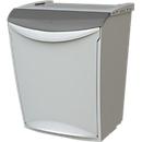 Cubo de basura Öko Fancy, 25 l, gris