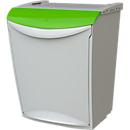 Cubo de basura Öko Fancy, 25 l, verde