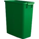 Cubo de basura sin tapa, 60 l, verde