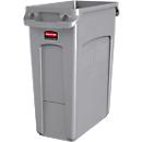 Cubo de basura Slim Jim®, plástico, capacidad 60 l, gris