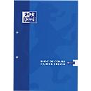 Cursusblokken OXFORD - A4 -formaat - 90 g/m² - geruit- 100 vel - pak van 5 stuks