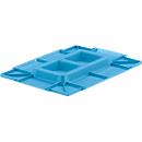 Deckel C-KLT-D 43 PP, f. Kleinladungsträger C-KLT, B 400 x T 300 mm, hellblau