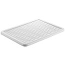 Deckel für Aufbewahrungskorb Rotho COUNTRY mit Volumen 18 l & Format A4, L 375 x B 285 x H 15 mm, Polypropylen, weiss