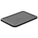 Deckel für Aufbewahrungskorb Rotho COUNTRY mit Volumen 6 l & Format A5, L 284 x B 190 x H 13 mm, Polypropylen, anthrazit