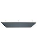 Deckensegel, uni, grau, 2000x1000 mm