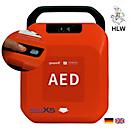 Defibrillator MedX5 HeartSave Y, manuelle Schockabgabe, Sprachausgabe DE/EN, Grafikanzeige, IP55, mit HLW-Feedback-Sensor
