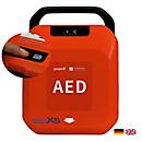 Defibrillator MedX5 HeartSave Y, manuelle Schockabgabe, Sprachausgabe DE/EN, Grafikanzeige, IP55, ohne HLW-Feedback-Sensor