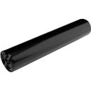 Deiss Abfallsäcke, 240 Liter, Recycling-LDPE, für Abfallbehälter, reißfest, strapazierfähig, B 600+550 x H 1350 mm, schwarz, 100 Stück